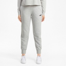 Puma Freizeithose (Sweatpant) Essentials - Baumwolle - grau Damen